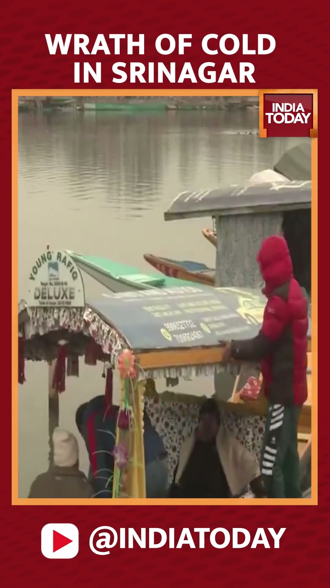 Srinagar Freezes: Stunning Views of Dal Lake Amid Cold Wave | India Today
