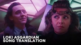 Loki Asgardian song 'Jeg Saler Min Ganger' Translation + Lyrics | Sylvie | Loki Episode 3 Lamentis
