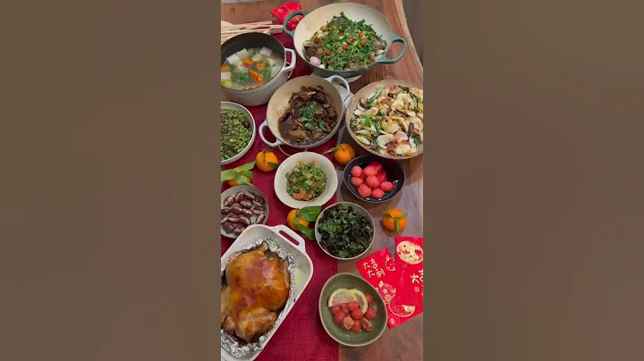 Massive Lunar New Year Feast in 24 hours!!! #shorts