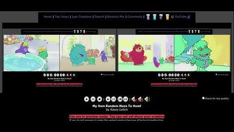 Random Maze To Humf Quadparison 3