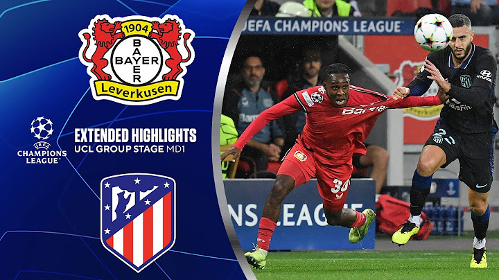 Bayer Leverkusen vs. Atlético de Madrid: Extended Highlights | UCL Group Stage MD 2 | CBS Sports …