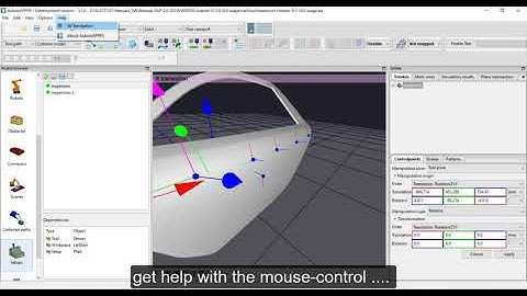 robot programming tutorial chapter 0.1.0 general GUI