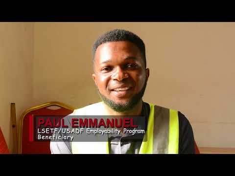 USADF | Emmanuel Uwem Discusses Lagos State Employment Trust Fund Job Skills Training Program