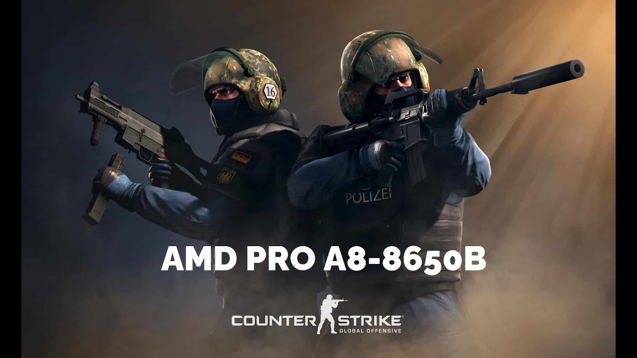 Counter Strike Global Offensive. AMD PRO A88650B R7 iGPU Test