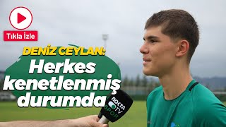 Deniz Ceylan: Herkes kenetlenmiş durumda