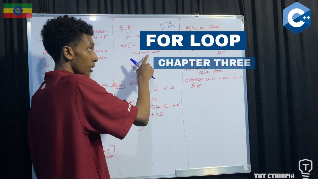 For Loop | C++ Chapter Three | በአማርኛ - YouTube