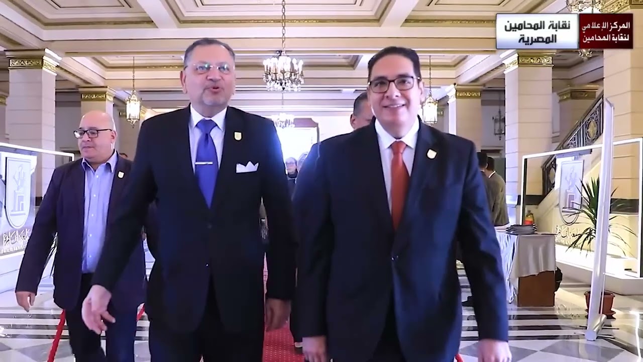 وقائع مشاركة نقيب المحامين في فعاليات مؤتمر جامعة القاهرة حول التحكيم في عقود الاستثمار وتطبيقاته