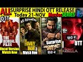 SURPRISE FRIDAY Hindi OTT Release 21-NOV l BengalFilesUncut, FamilyMan3, Bison HindiMoviesSeries