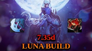 Should You Skip BKB On Luna? - 7.35d Luna Build