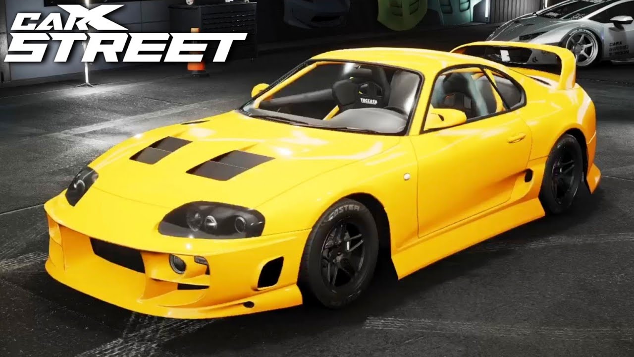 CarX Street - Toyota Supra MK4 Customisation and Gameplay - YouTube