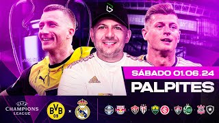 PALPITES DE FUTEBOL PARA HOJE 01 06 2024 (SÁBADO)   BILHETE PRONTO | Boleiros Tips