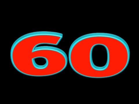 60 seconds countdown timer with alarm #timer #countdown