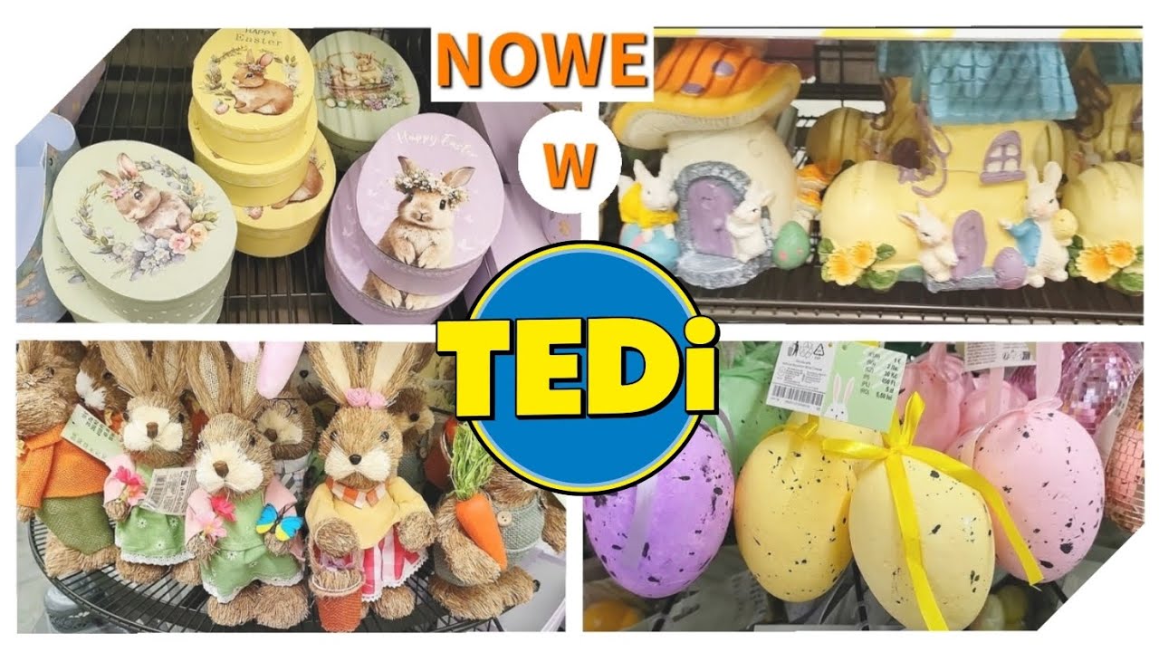 TEDi Wiosna & Wielkanoc 2026 — NOWOŚCI dekoracje! 🐣 Co warto kupić? Przegląd półek, HITY sezonu