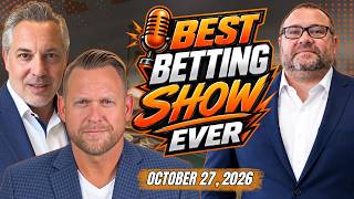 Best Betting Show Ever | NBA & NHL Picks Today | CFB Week 9 & NFL Week Picks | Parlay Today & More!