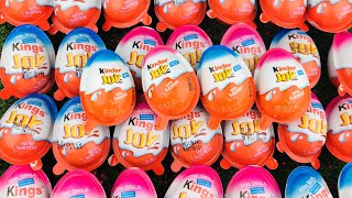 Found Yummy Kinder Surprise Egg & Toys Opening - A Lot Of Kinder Joy Chocolate ASMR | EP-01