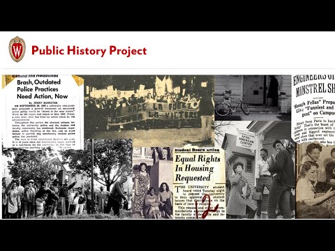 UW–Madison's Public History Project