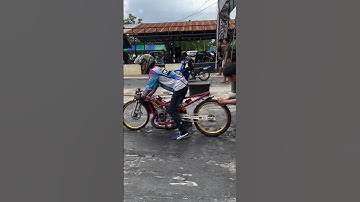drag bike 201m setting ninja kr150 super open FFA ebon