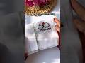 Uskay liye special gift😱||#handkerchief #embroidery #embroiderydesign #diy #embroideryforbeginners