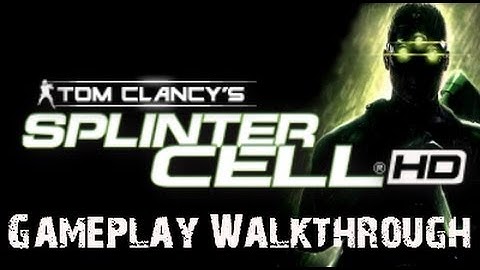 Splinter Cell: HD Gameplay Walkthrough - Opening Cinematic / Basic Training