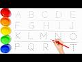 Alphabet, ABC song,abcd,a to z,Kids rhymes, collection for writing along dotted lines for toddler,49