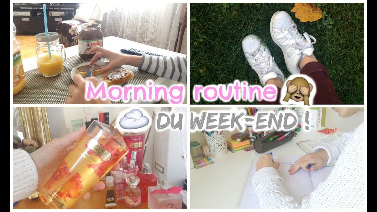 Ma routine du matin le week-end☁️☀️ | Pauline