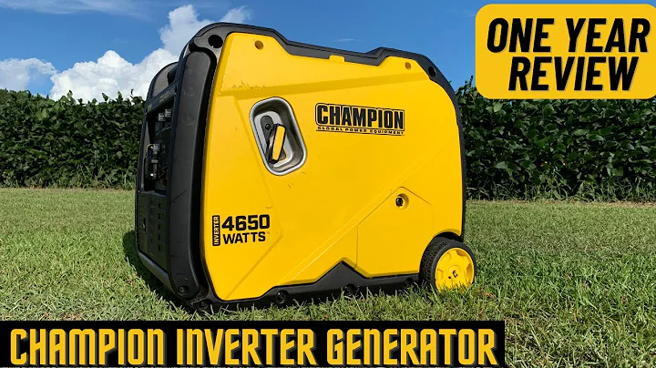 The Ultimate Backup Power Solution! Champion 4650 Inverter Generator Review