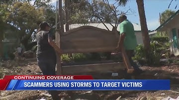 Protecting yourself from storm damage scams