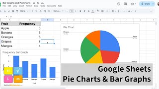 How to Make a Pie Chart and Bar Graph in Google Sheets | MYP &amp; IGCSE Mathematics