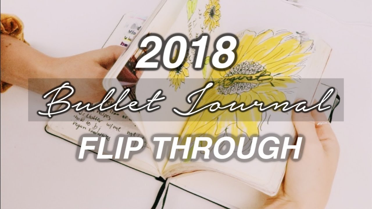 2018 Bullet Journal Flip Through + My 2019 Setup