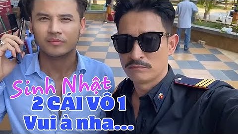 Tổ Chức SINH NHẬT 2 Trong 1 SIÊU VUI Tại ĐOÀN PHIM | Huy Khánh Vê Lốc