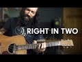 Right in two  tool  solo acoustic guitar cover 2021 version