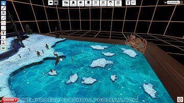 Tabletop Simulator Battlemap - On Thin Ice - Dice Grimorium