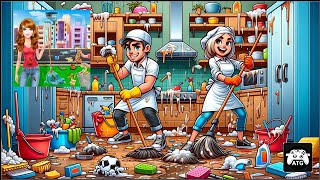 CleanUp City - Fun Kids Game (ATG) Android, iOS Gameplay #onepluspad screenshot 2