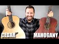 Cedar vs Mahogany Tone Test! - Which One Should You Buy?