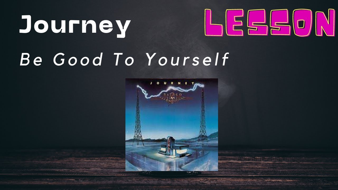 journey good to yourself
