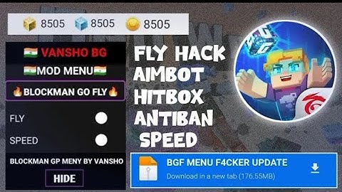 Garena BlockMan Go - Adventures Mod Menu 2.25.3 Apk Fly Hack|| BlockMan Go Adventures Mod Menu