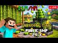 Chalo Grind Karte He SMP Mein! 🥲 Join 24/7 Public SMP! Ambani Banne Ka Safar!! 🔥