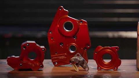 Screamin' Eagle Pro Billet Cam Plate with Super Sucker Oil Pump | Harley-Davidson