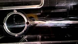 NACA4412 Airfoil flow visualization
