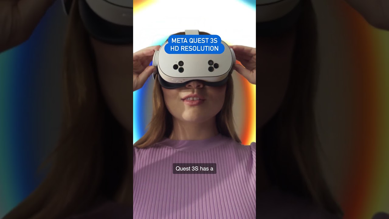 Meta Quest side-by-side Quest 3 versus Quest 3S YouTube title card