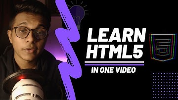 Learn HTML5 In 1 Video In Hindi | Full HTML Course