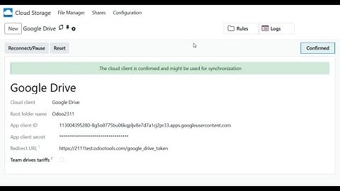 Odoo Google Drive Configuration and Log In v19 by faOtools