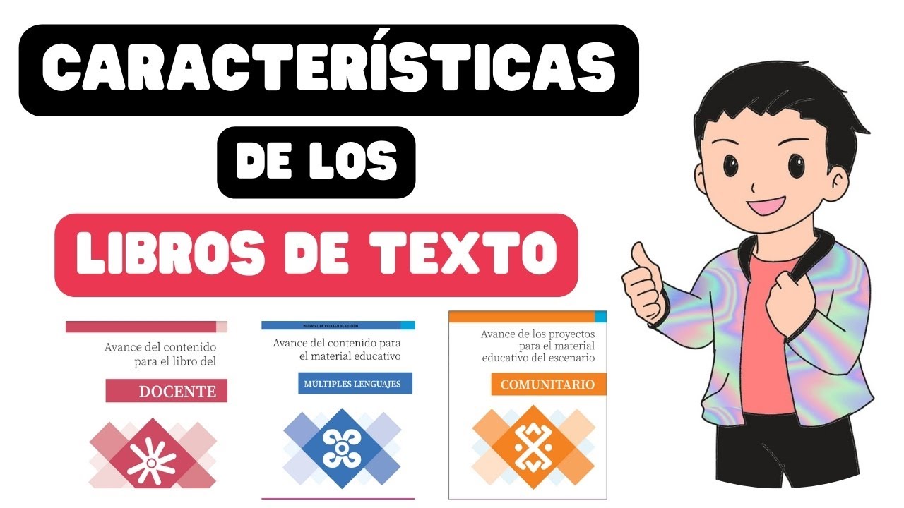 INFORMACIÓN DE LOS NUEVOS LIBROS DE TEXTO: RESUMEN - YouTube