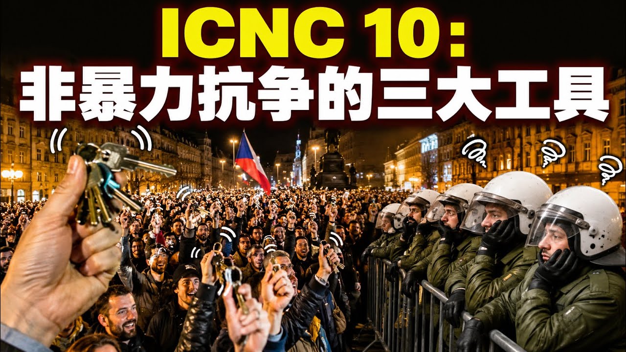 ICNC10: 非暴力抗争的三大工具