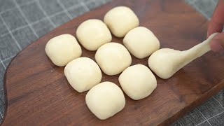 หากคุณมีนม ให้ทำขนมนี้ทันที ภายใน 5 นาที Chewy Milk Mochi