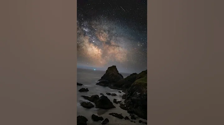 A beautiful night spent under the Milky Way in Cornwall #milkyway #cornwall #nightphotography #uk