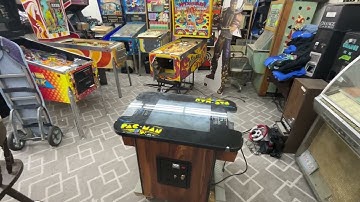 Repairing The Legendary PAC-MAN Cocktail Arcade Machine!
