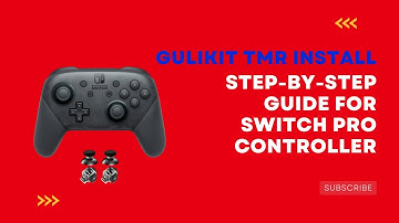 FIX STICK DRIFT FOREVER! Install Gulikit TMR Joysticks in Your Switch Pro Controller