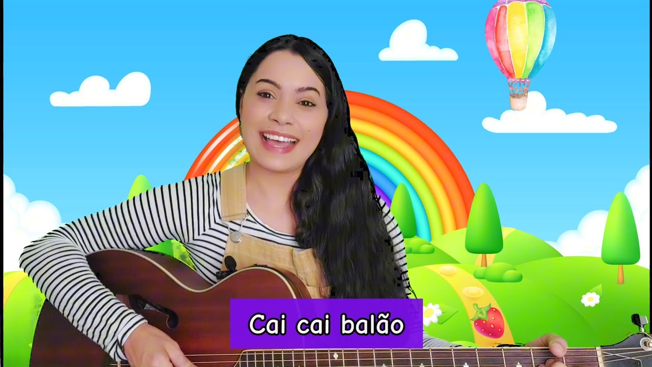 Cai cai balão aqui na minha mão - música infantil - Tia Jéssica ...