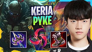 LEARN HOW TO PLAY PYKE SUPPORT LIKE A PRO! | T1 Keria Plays Pyke Support vs Milio!  Season 2023